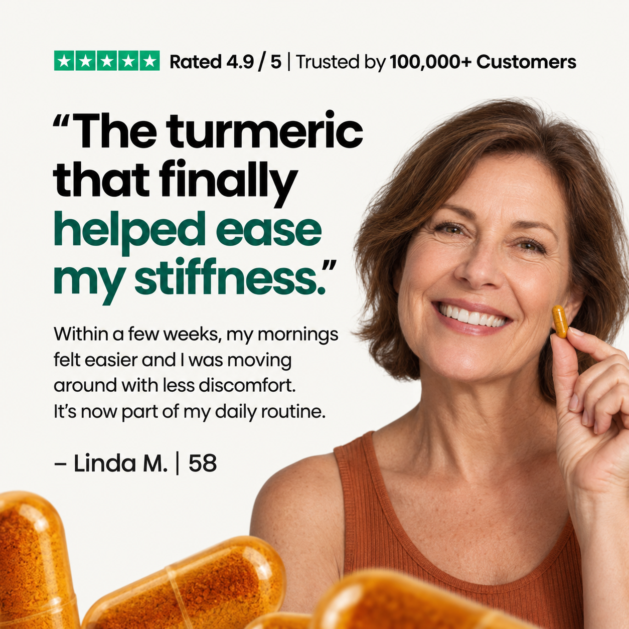 Turmeric Curcumin Capsules (1,000mg)