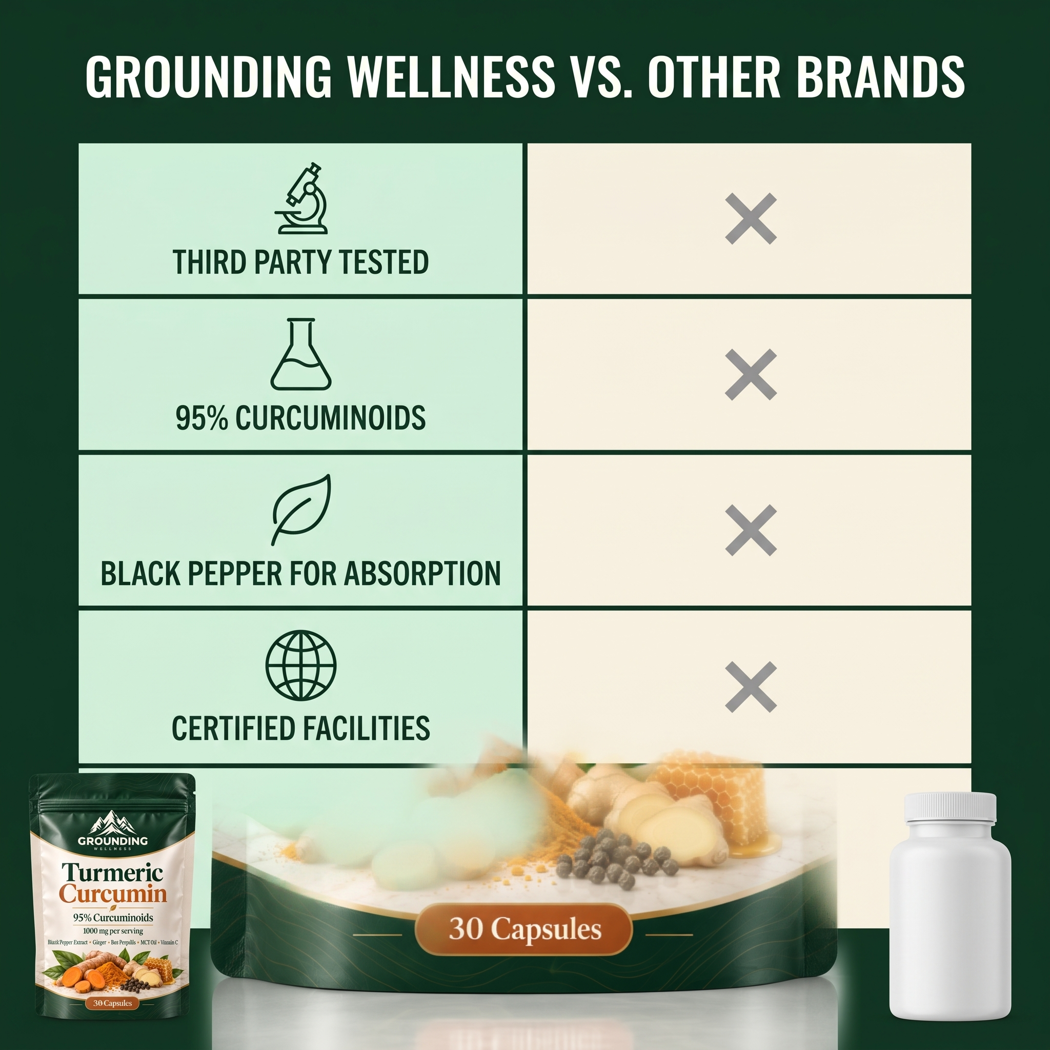 Turmeric Curcumin (1,000mg)